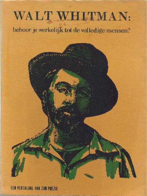 Walt Whitman vertaling van zijn poezie illustraties H. Serra, Livres, Littérature, Utilisé, Pays-Bas, Enlèvement
