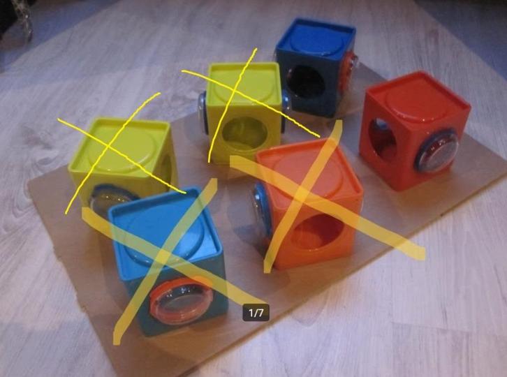 FERPLAST Fpi 4836 CUBE - assortiment, Dieren en Toebehoren, Knaagdieren en Konijnen | Hokken en Kooien, Gebruikt, Kooi, Minder dan 60 cm
