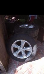 set aluminium velgen met all weather banden, Auto-onderdelen, Banden en Velgen, Ophalen, Gebruikt, 17 inch, 235 mm