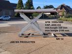 14 HEFTAFEL OKK 3300x1800 , 2 ton , min hoogte 320 mm , max, Doe-het-zelf en Bouw, Ophalen, Gebruikt