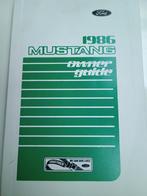 Mustang 1986 instructieboekje, Ophalen of Verzenden