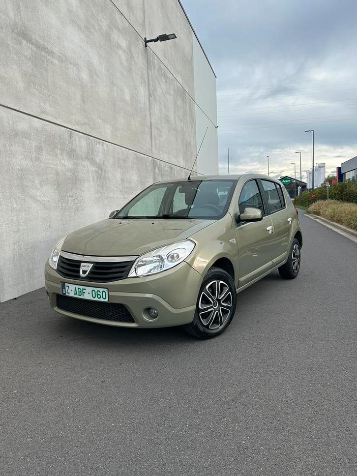 Dacia Sandero 1.4 Benzine - Airco - Garantie - Gekeurd vvk, Auto's, Dacia, Bedrijf, Te koop, Sandero, Benzine, Ophalen