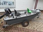 Vissersboot, Watersport en Boten, Vis- en Consoleboten, Ophalen, Gebruikt, Tot 10 pk, 3 tot 6 meter