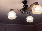 Luchters, Huis en Inrichting, Lampen | Kroonluchters, Ophalen, Gebruikt, Glas