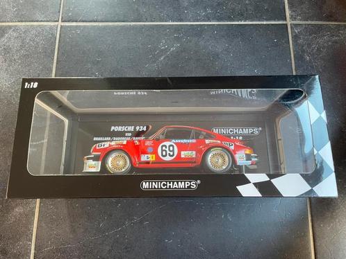 Minichamps 1/18 Porsche 934 Gaban VSD #69 24u Le Mans1978, Hobby en Vrije tijd, Modelauto's | 1:18, Nieuw, Auto, MiniChamps, Ophalen of Verzenden