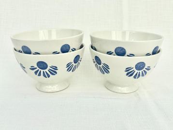 Vintage Franse spoelkommen (4 stuks) beschikbaar voor biedingen