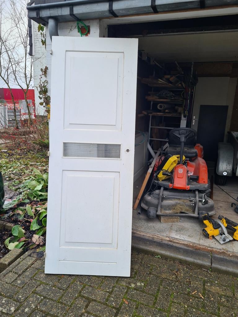 3 massieve beuken binnendeuren, Ophalen