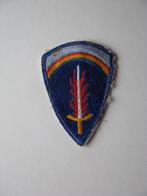 Originele patch voor het Amerikaanse SHAEF Supreme Headquart, Verzamelen, Verzenden, Landmacht