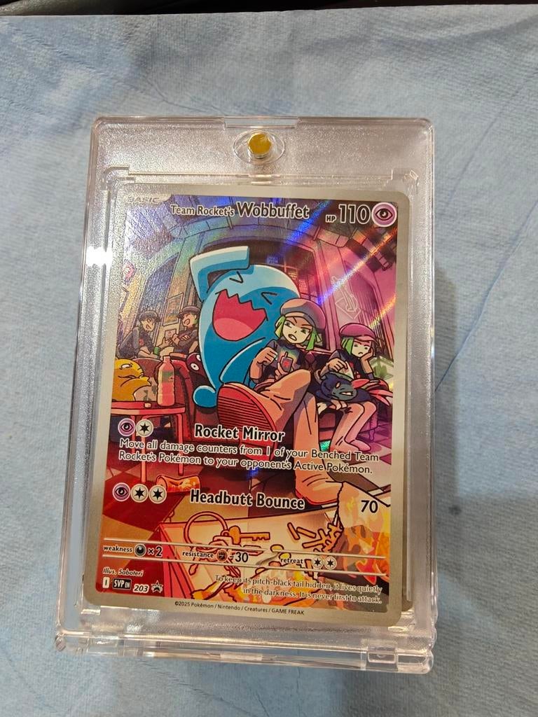Team Rocket's Wobbuffet #203 Pokemon Promo, Enlèvement ou Envoi