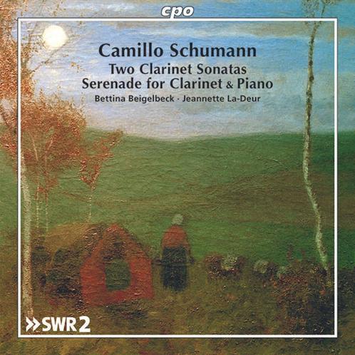 Camillo Schumann - Klarinettensonaten - Bettina Beigelbeck, Cd's en Dvd's, Cd's | Klassiek, Nieuw in verpakking, Verzenden