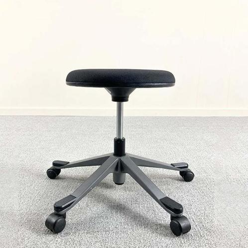 GIROFLEX 33 draaikruk Kruk, Huis en Inrichting, Bureaustoelen, Gebruikt, Bureaukruk, Zwart, Ophalen
