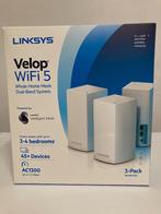 LINKSYS Velop Wifi5 3-Pack Router, Computers en Software, WiFi-versterkers, Ophalen, Zo goed als nieuw, Linksys