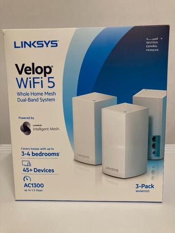LINKSYS Velop Wifi5 3-Pack Router beschikbaar voor biedingen