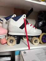 Rolschaatsen, wit, maat 44, Oxelo, Sport en Fitness, Ophalen of Verzenden, Zo goed als nieuw