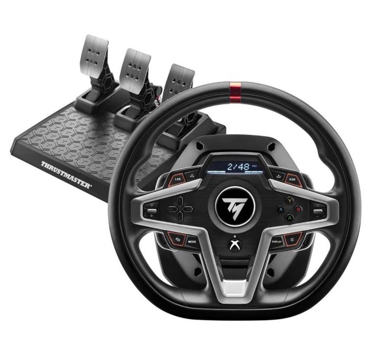 Thrustmaster T248 + T3PM, Games en Spelcomputers, Spelcomputers | Overige Accessoires, Zo goed als nieuw, Ophalen