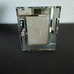 Vintage fotolijst met facet geslepen spiegelrand., Verzenden