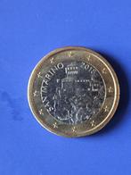 2018 San Marino 1 euro, schaars, Postzegels en Munten, Verzenden, San Marino, 1 euro, Losse munt