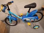 B Twin 14 inch kinderfiets, Ophalen, B-Twin Decathlon, Zijwieltjes, Gebruikt