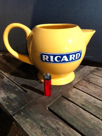 Xxxl waterkan pichet 3 liter Ricard eyecatcher  beschikbaar voor biedingen