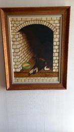 Oud Schilderij op doek, Ophalen