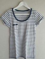 Vero Moda : nieuw wit marine blauw strepen t-shirt , mt M, Kleding | Dames, Maat 38/40 (M), Vero Moda, Wit, Nieuw