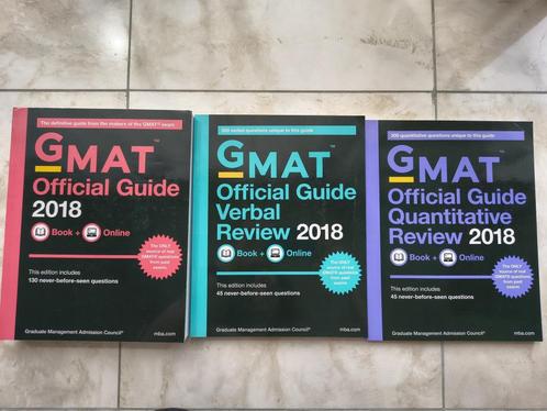 GMAT official guide 2018, Boeken, Studieboeken en Cursussen, Zo goed als nieuw, Overige niveaus, Ophalen of Verzenden