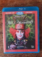 Alice in wonderland blu ray 3d, Cd's en Dvd's, Ophalen of Verzenden, Zo goed als nieuw