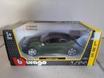 Audi RS5: Burago 1:24 groen, Ophalen of Verzenden, Zo goed als nieuw, Burago