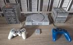 Playstation + 19 jeux + 2 manettes + 1 carte mémoire, Consoles de jeu & Jeux vidéo, Enlèvement ou Envoi, Utilisé, Avec 2 manettes