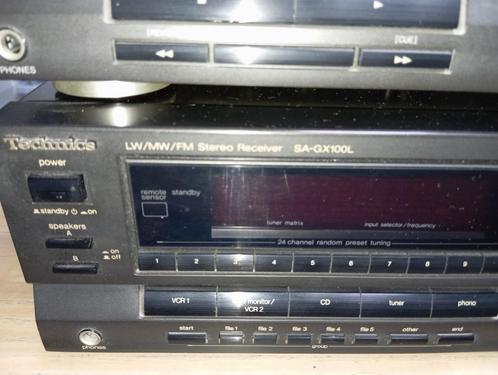 Technics radio versterker, Audio, Tv en Foto, Versterkers en Ontvangers, Gebruikt, Ophalen