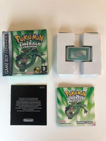 Pokemon Emerald CIB zeer mooie staat beschikbaar voor biedingen