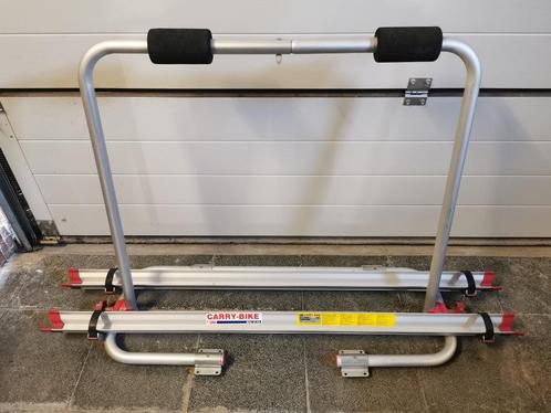 Fietsendrager Fiamma voor op dissel, Caravans en Kamperen, Caravanaccessoires, Gebruikt, Ophalen