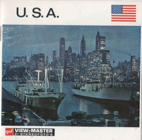 View-master USA A 997 Boekje NL, Antiek en Kunst, Antiek | Speelgoed, Ophalen of Verzenden