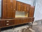 Vintage barkast, Huis en Inrichting, Ophalen, Vintage, 200 cm of meer, 25 tot 50 cm