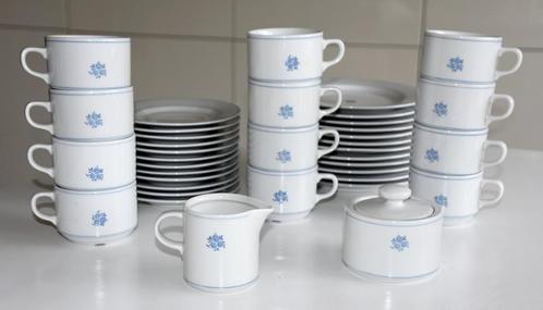 Koffieservies Kahla GDR Andante, Huis en Inrichting, Keuken | Servies, Zo goed als nieuw, Compleet servies, Overige stijlen, Porselein