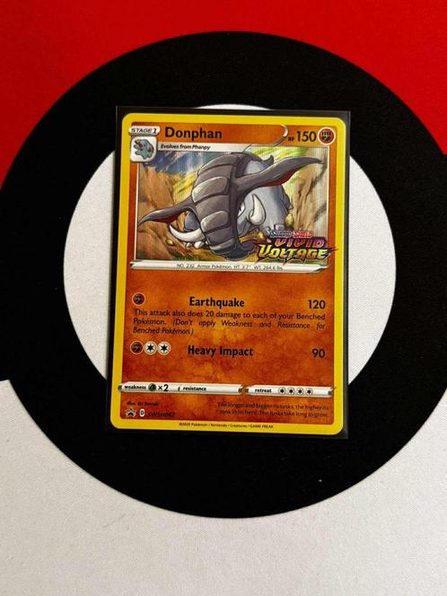 Pokémon - Donphan - SWSH067 - Prerelease Promo - NM, Hobby en Vrije tijd, Verzamelkaartspellen | Pokémon, Zo goed als nieuw, Losse kaart