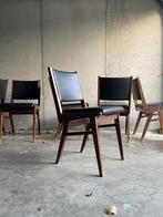 Vintage stoelen, Ophalen, Gebruikt, Zwart, Design