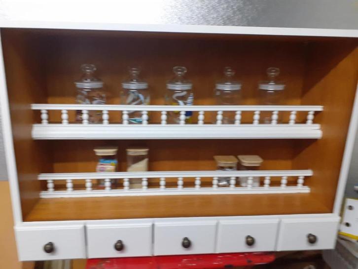 ETAGERES ARCHELLE EN BOIS CUISINE RUSTIQUE, Huis en Inrichting, Woonaccessoires | Etagères, Gebruikt, Ophalen