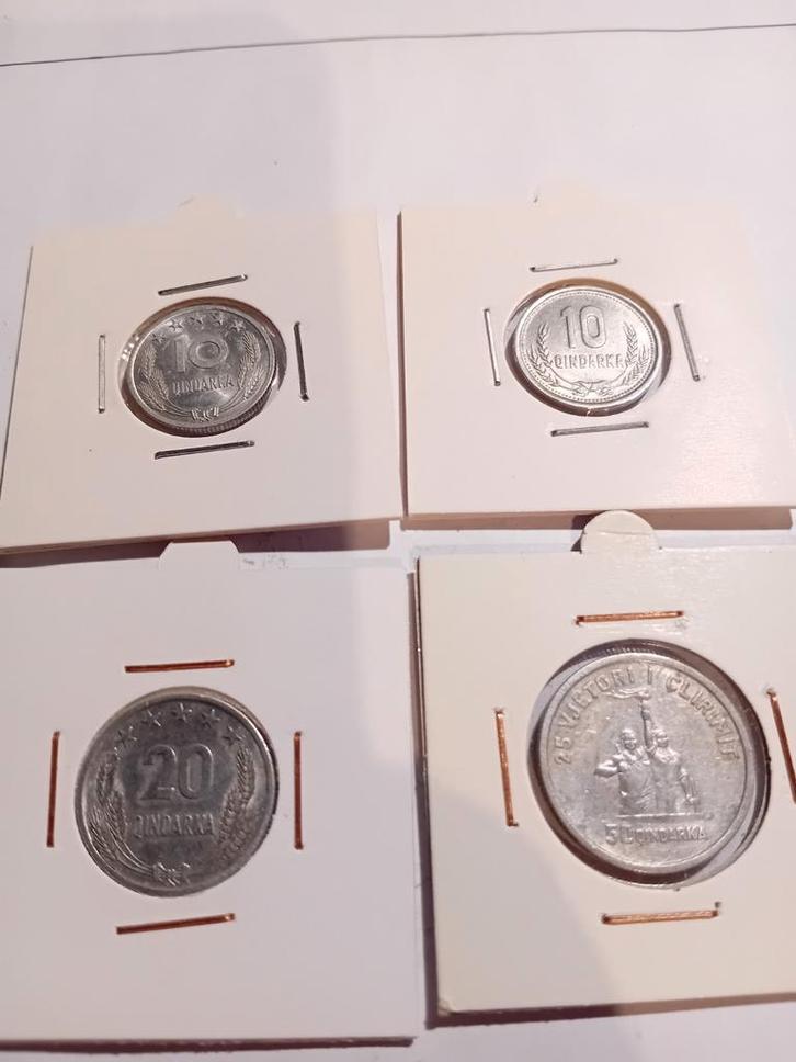 Mooie munten Albanië., Postzegels en Munten, Munten | Europa | Euromunten, 1 euro, Ophalen of Verzenden