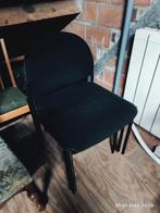 Zwarte stoffen stoelen, Ophalen, Zo goed als nieuw, Stof, Drie