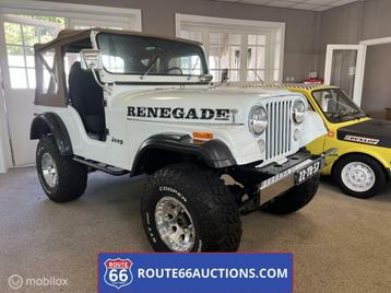 Jeep CJ5 Renegade 4x4 - 1974 | Route 66 Auctions, Autres marques, Achat, Entreprise, Boîte manuelle