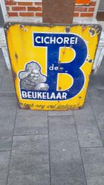 Oud emaillebord  Cichorei De beukelaar, Verzamelen, Ophalen