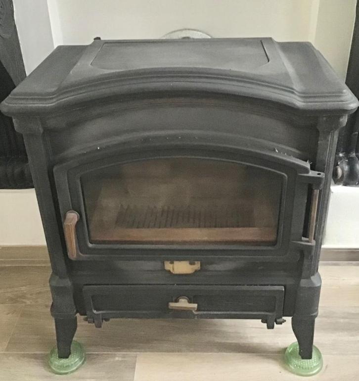 Houtkachel -allesbrander - EFEL, Huis en Inrichting, Kachels, Gebruikt, Vrijstaand, Allesbrander, Hout, Ophalen