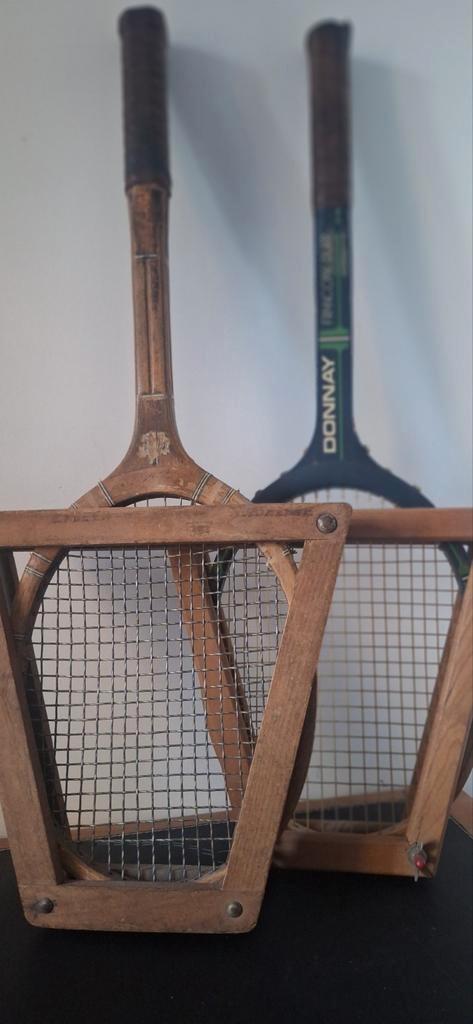 Lot raquettes de tennis anciennes, Sport en Fitness, Tennis, Gebruikt, Ophalen of Verzenden