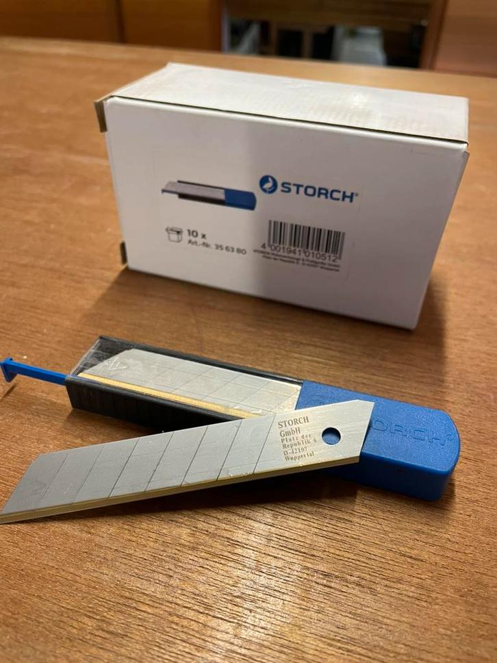 Storch - vervangmessen Goldcut, Doe-het-zelf en Bouw, Schildersmaterialen, Nieuw, Overige typen, Ophalen
