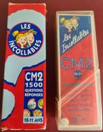 Les Incollables - 10/11 ans (CM2) - 2 x 1.500 questions, Ophalen of Verzenden, Gebruikt