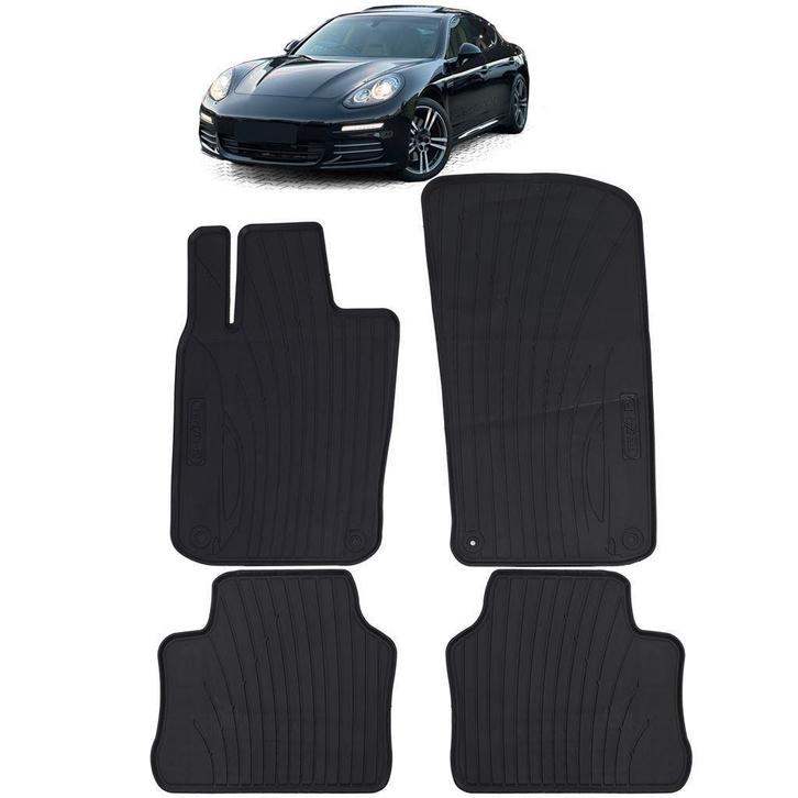 Rubber Winter Modder Matten Voor Porsche Panamera 970, Auto diversen, Tuning en Styling, Verzenden