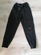 Broek Bershka,maat XS, Kleding | Dames, Broeken en Pantalons, Zwart, Zo goed als nieuw, Maat 34 (XS) of kleiner, Lang