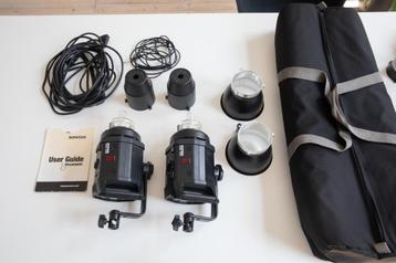 BOWENS Gemini GM200 flitsset - zeer nette staat beschikbaar voor biedingen