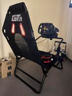 Thrustmaster T500RS + Ferrari Wheel Add-On + GTLite chair, Ophalen, Zo goed als nieuw